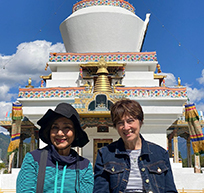 Besuch von National Memorial Chorten,Thimphu