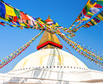 Der Boudhanath-Stupa, Kathmandu