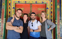 Erkundung der Klöster in Tibet